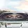 Elegantly Closed Female Eyes Long Lashes Shimmer & Smoke - Luxury Decor Gift Car Sunshade - 5