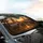 Pioneer Wagons Campfire Western Sunset - Adventure Travel Gift Car Sunshade - 6