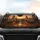 Pioneer Wagons Campfire Western Sunset - Adventure Travel Gift Car Sunshade - 4