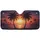 Silhouetted Palm Trees Radiant Sunset Ocean Seascape - Beach Lover Gift Car Sunshade - 3