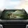 Majestic Adult Tiger Cub Jungle Foliage Water Ripples - Wildlife Lover Gift Car Sunshade - 4