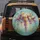 Golden Fuchsia Lavender Wisteria Floral Blossoms Garden Spare Tire Cover - 5