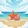 Starfish Conch Seashells Beach Ocean Clouds Spare Tire Cover - 6