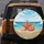 Starfish Conch Seashells Beach Ocean Clouds Spare Tire Cover - 5