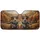 Two Corgi Dogs Beanie Scarf Sunglasses Autumn Landscape - Fall Season Dog Lover Gift Car Sunshade - 3