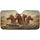 Four Laughing Horses Driving with Sunglasses - Joyful Road Trip Travel Gift Car Sunshade - 3