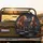 Three Realistic Horses Red Bow Sound Waves - Equestrian Decor Gift Spare Tire Cover - 2