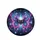 Skull Butterfly Wings Cosmic Nebula Swirling Energy Starry Sky - Automotive Decor Gift Spare Tire Cover - 4