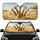 Jovial Giraffes African Savannah Safari Adventure - Wildlife Lover Gift Car Sunshade - 1