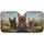 French Bulldogs Road Trip Landscape - Car Adventure Essentials for French Bulldog Lover Car Sunshade - 3