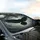 Black Raven Soaring Cloudscape - Wildlife Lover Gift for Bird Watchers Car Sunshade - 6