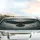 Black Raven Soaring Cloudscape - Wildlife Lover Gift for Bird Watchers Car Sunshade - 5