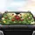 Ladybugs Wildflowers Leaves Dewdrops Garden - Nature Lover Gift Car Sunshade - 4