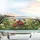 Ladybugs Wildflowers Leaves Dewdrops Garden - Nature Lover Gift Car Sunshade - 5