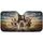 Joyous Diverse Dog Pack Golden Prairie Road Trip - Dog Lover Travel Gift Car Sunshade - 3