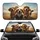 Five Happy Expressive Dogs Sun-Drenched Rolling Hills Landscape - Pet Lover Gift Car Sunshade - 1