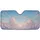 Vibrant Rainbow Cumulus Clouds - Dreamlike Scenery Road Trip Essential Car Sunshade - 3