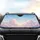 Vibrant Rainbow Cumulus Clouds - Dreamlike Scenery Road Trip Essential Car Sunshade - 4