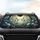 Luminescent Butterflies Fantastical Flowers Ancient Forest - Nature Lover Gift Car Sunshade - 4
