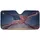 American Flag Waving Display - Patriotic Independence Day Celebration for Veterans Car Sunshade - 3