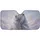 White Lion Ethereal Feathers Celestial Sky - Wildlife Lover Mystical Decor Gift Car Sunshade - 3