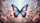 Iridescent Butterfly Pink Peach Floral Blooms Garden Backdrop - Wildlife Lover Gift Car Sunshade - 7