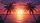 Setting Sun Ocean Palm Trees Tropical Scene Car Sunshade - 7