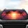 Setting Sun Ocean Palm Trees Tropical Scene Car Sunshade - 4