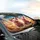 Spectacled Pink Pigs Driving Car Adventure Travel Essentials - Pig Lover Gift Car Sunshade - 6