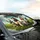 Grinning Farm Animals Sunglasses Pasture Wildflowers - Farmhouse Animal Lover Gift Car Sunshade - 6