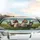 Grinning Farm Animals Sunglasses Pasture Wildflowers - Farmhouse Animal Lover Gift Car Sunshade - 5