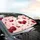 Glossy Ripe Red Cherries Green Leaves - Decor Gift for Fruit Lover Car Sunshade - 6
