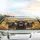 Black Labrador Dogs Golden Hour Landscape - Outdoor Adventure Dog Lover Gift Car Sunshade - 5