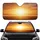 Low-Hanging Golden Sun Rays Expansive Sunset Hills Horizon - Outdoor Lifestyle Travel Gift Car Sunshade - 1