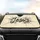 Jesus Brush Script Ink Splatter - Faithful Lifestyle Gift Car Sunshade - 4