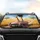 Panicked & Spectacled Giraffes Driving Convertible Car Savanna - Wildlife Lover Gift Car Sunshade - 4