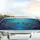 Majestic Sea Turtles Noses Touching Vibrant Coral Reef Tropical Fish - Marine Life Gift Car Sunshade - 5