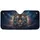 Majestic Powerful Tiger Head Fierce Gaze Cosmic Nebula Galaxy - Wildlife Lover Gift Car Sunshade - 3
