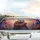 Elderly Couple Embracing Fantastical Flowers - Decor Gift for Grandparents Car Sunshade - 5