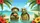 Tropical Beach Turtles Hibiscus Palm - Beach Vacation Gift Car Sunshade - 7