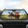 American Flag Bandana Cow Driving Dairy Cow Farm Pasture - Farmhouse Decor Gift Car Sunshade - 4