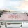 Delicate Pink Blush Cherry Blossom Daisy Flowers Leafy Bloom Car Sunshade - 5