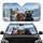 Sunglass Pets Winter Mountain Road Trip - Road Trip Essentials for Pet Lovers Car Sunshade - 1