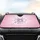 Brilliant Cut Princess Marquise Diamonds Pink Surface Car Sunshade - 4