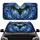 Cinematic Realistic Dark Grey Bat Stained Glass Mosaic - Gothic Wildlife Lover Decor Gift Car Sunshade - 1