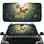Monarch Blue Butterflies Lush Green Foliage Flowers - Wildlife Lover Gift Car Sunshade - 1