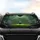 Majestic Peacock Fanned Tail Tropical Garden - Wildlife Lover Gift Car Sunshade - 4