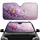 Purple Lotus Lavender Butterflies - Decor Gift for Yoga Lover Car Sunshade - 1