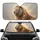 Majestic Lion Flame Dust Mane Field - Wildlife Lover Car Gift Car Sunshade - 1