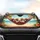 Shih Tzu Puppies Hammock Tropical Flowers Beach Ocean - Dog Lover Gift Car Sunshade - 4